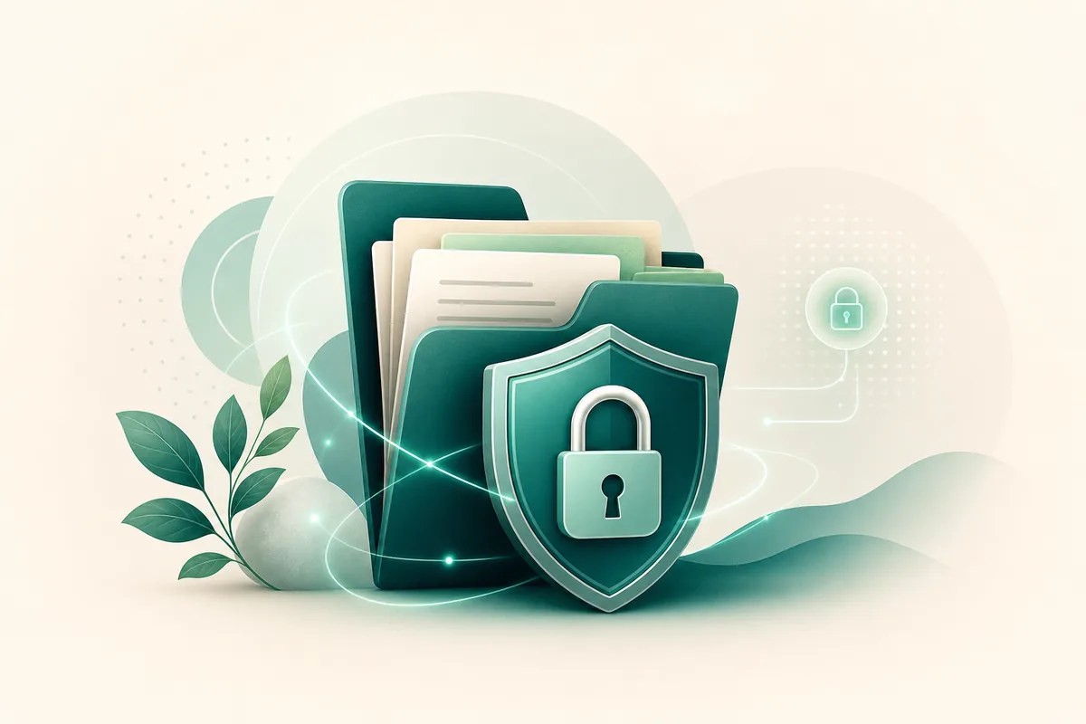 Illustration: encryption and privacy protecting your interview data
