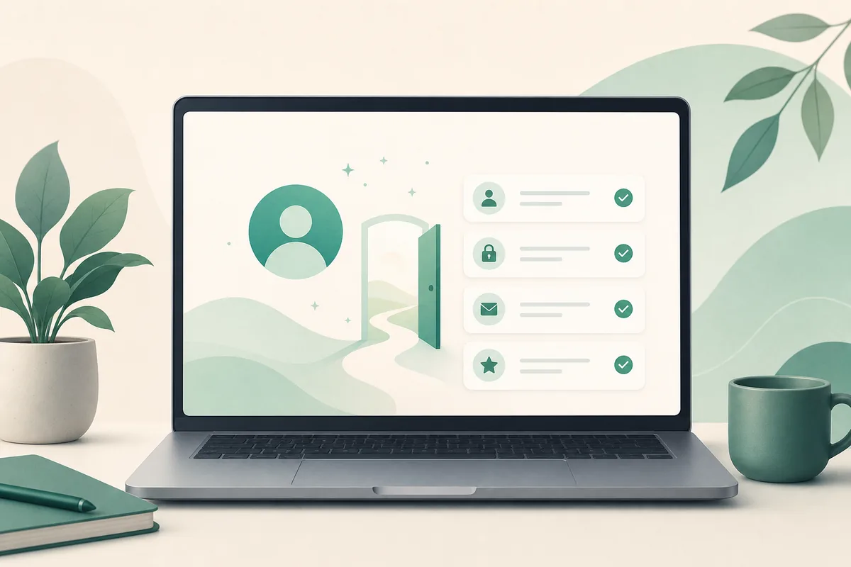 Sign in and set up your mock interview profile