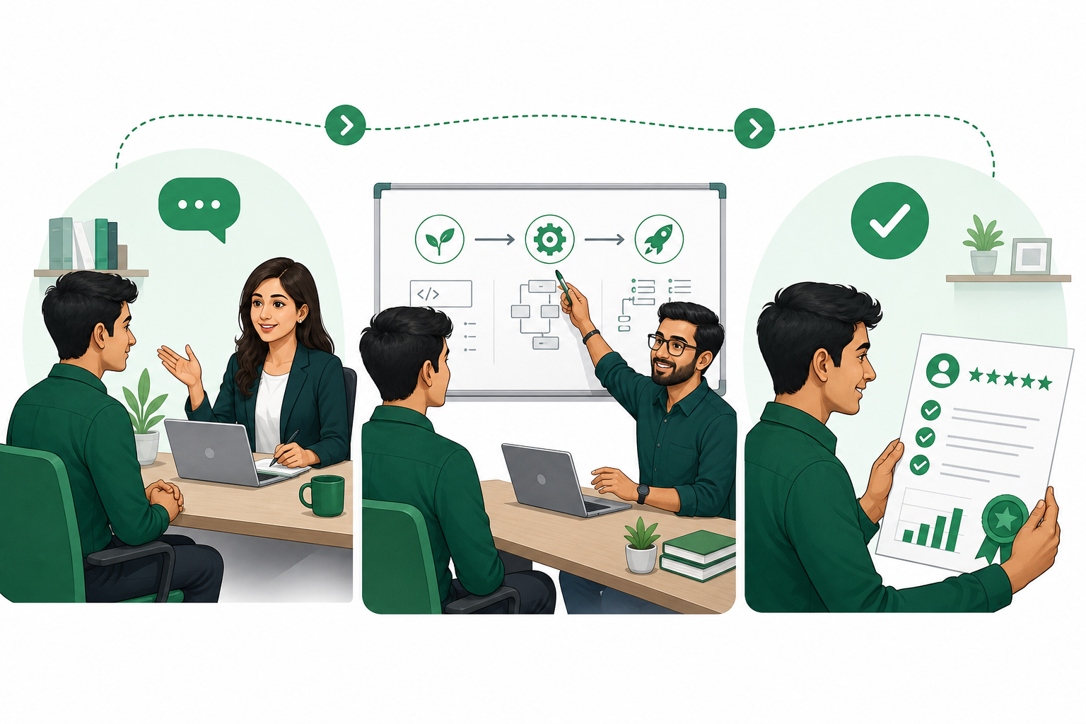 MockitX HR round, technical round, and structured interview feedback with real human mentors